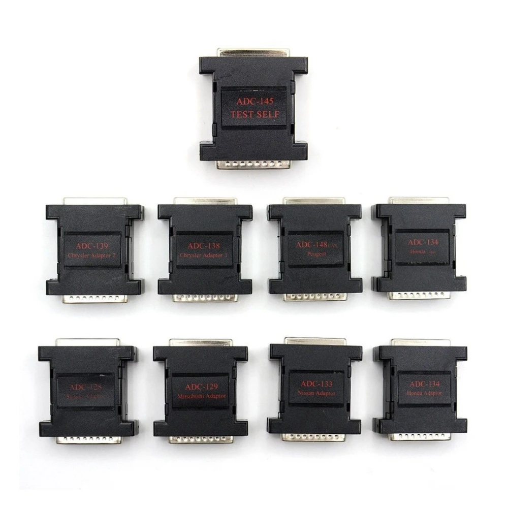 Adaptadores Chrysler y Honda incluidos con el T300 Programador Llaves Universal