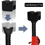 Almohadilla de goma para gato de coche resistente hasta 3 toneladas