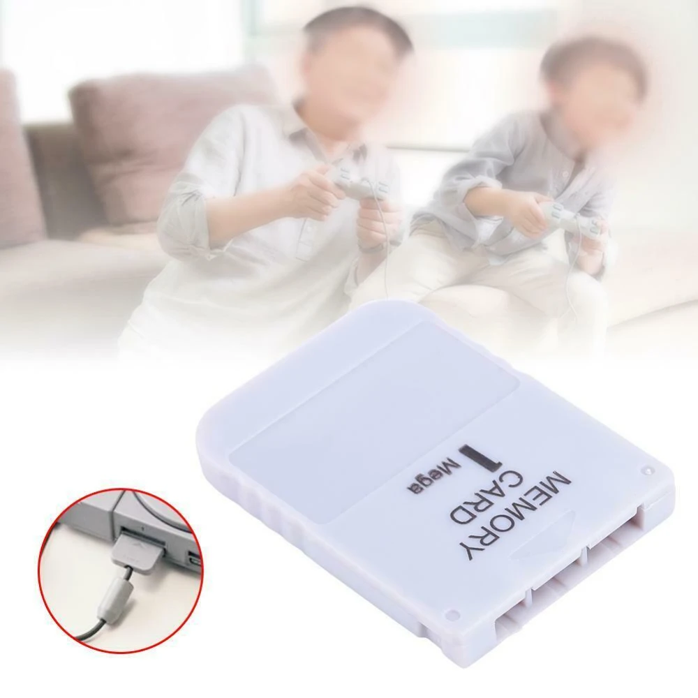 1MB minneskort för PlayStation 1 kompatibelt med PSX och PS One