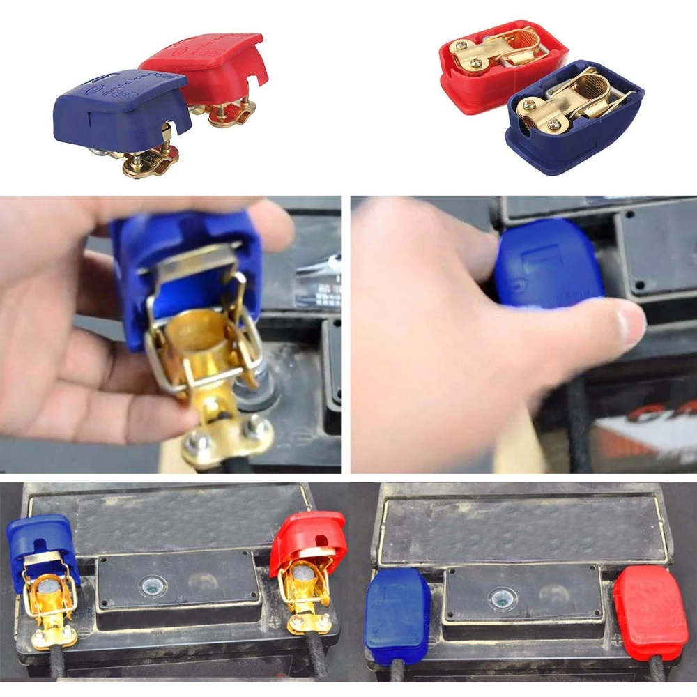 Snabbkopplingspoler för batteri 12V till bil, lastbil och båt