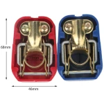 Snabbkopplingspoler för batteri 12V till bil, lastbil och båt