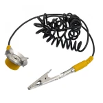 Jordningskabel för ESD-matta med skyddande hölje