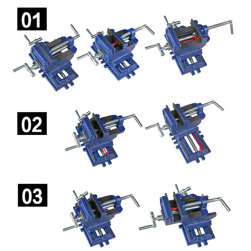 Skruvstycke 100mm TSX TOOL för precisions- och robusta arbeten
