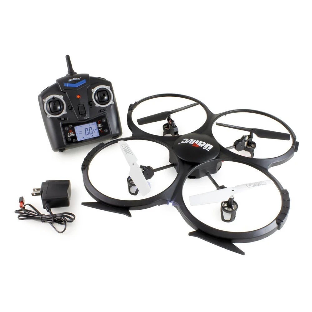 Detalle de la cámara HD integrada en el U818A quadcoptero