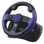 Ratt för Playstation 2 med pedaler och Dual Shock-teknik