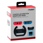Mando dirección volante rosa turquesa para Nintendo Switch Joy-Con