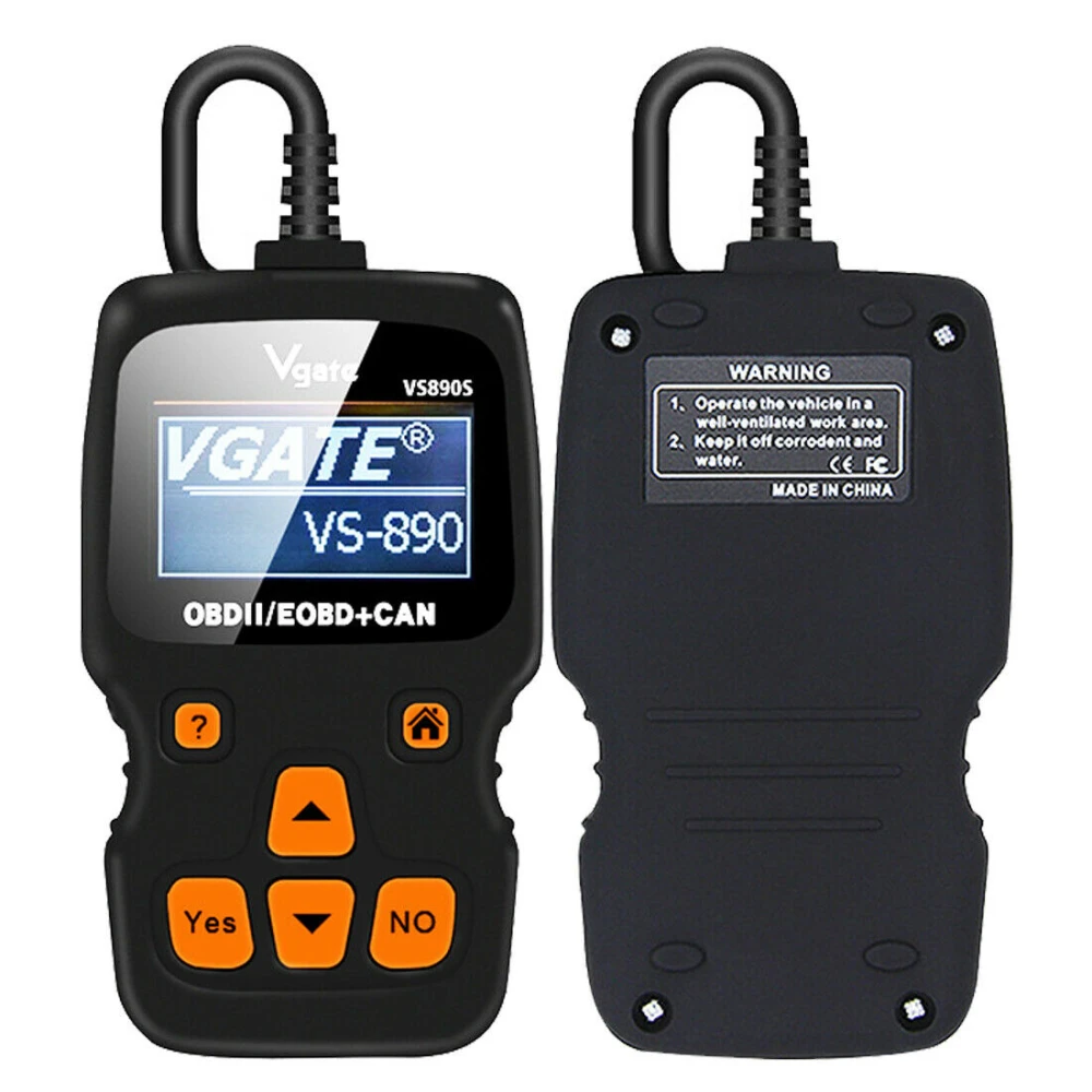 VS890S OBD2 felkodsläsare för bil Vgate Scanner Diagnostic Tool