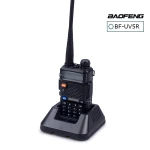Baofeng UV-5R 8W walkie talkie med headset och dual band VHF/UHF