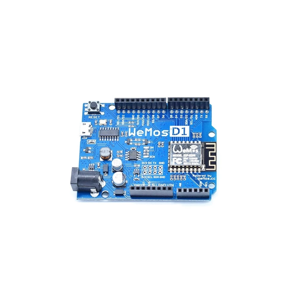 Wemos D1 R2 WiFi ESP8266 - Arduino Uno-kompatibelt utvecklingskort