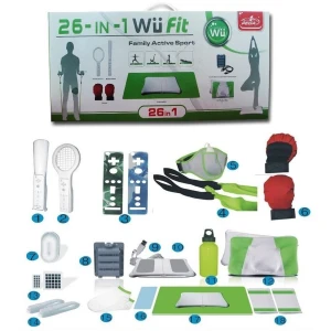 Wii Fit 26 i 1 Family Active Sports Pack - komplett tillbehörsset