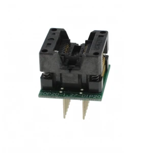 SOP16 till DIP16 programmeringssockel 200mil med enkel isättning - satkit